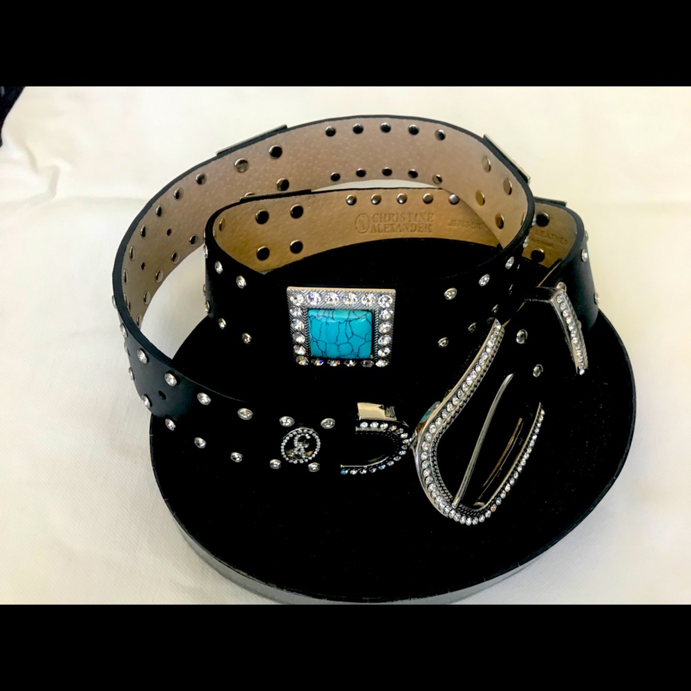 Christine Alexander Swarovski Belt